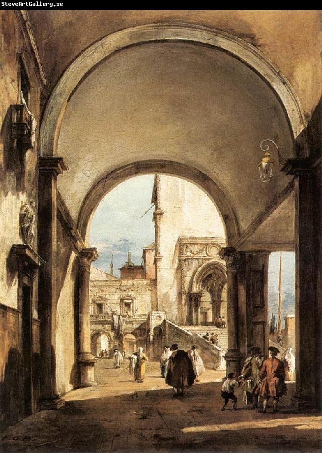 GUARDI, Francesco An Architectural Caprice